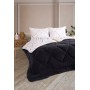 ETE HOMETEX ÇİFT KİŞİLİK LÜX WELSOFT YORGAN SETİ 195X215CM YANSIMA ANTRASİT 8696474231938